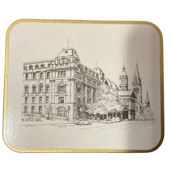 NIB Set Of 6 Jason Melbourne Australia Iconic Architecture Coasters With Box - Picture 10 of 11